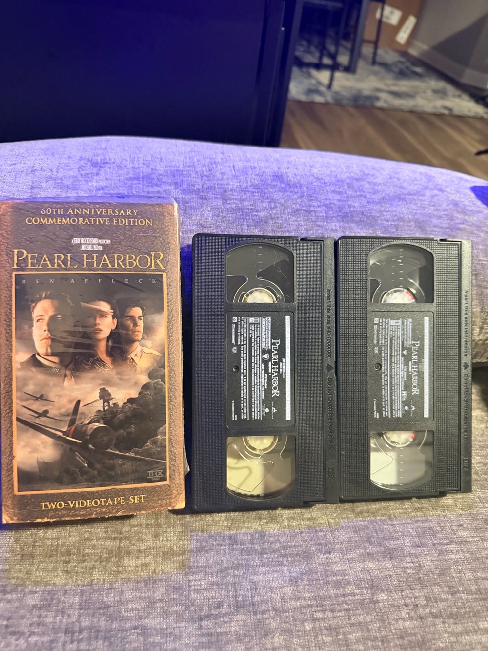Pearl Harbor VHS 50th Anniversary Commemorative Edition 2-Tape Set Ben Affleck